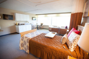 Resident room at Shaw Mountain of Cascadia a skilled nursing facility in Boise, Idaho