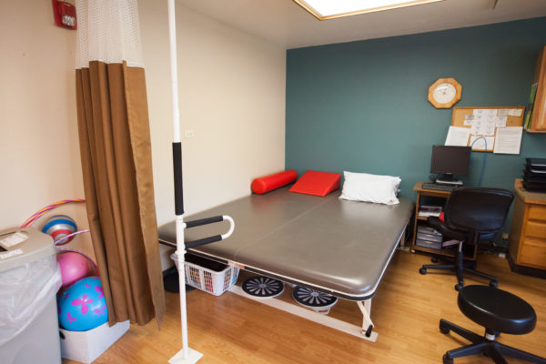 Therapy area at Shaw Mountain of Cascadia a skilled nursing facility in Boise, Idaho